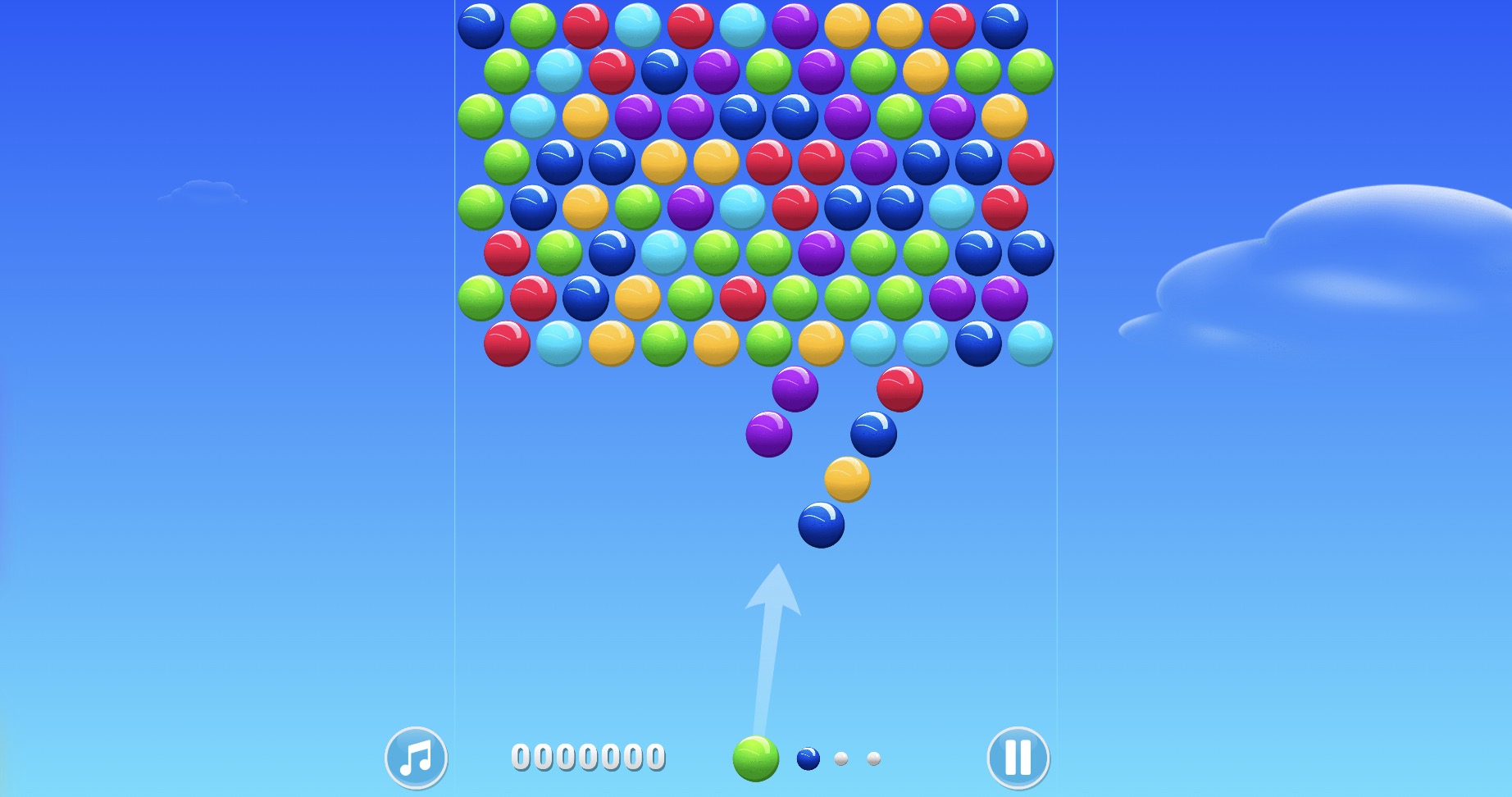 Android Mobile Kill Time Game Smarty Bubbles